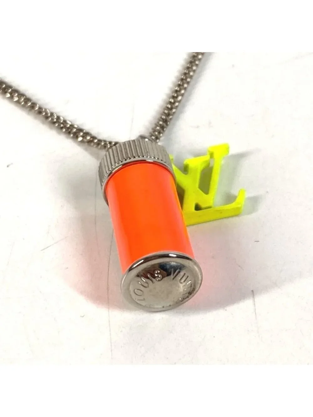 Louis Vuitton Necklace Collier LV Fluo Metal Yellow